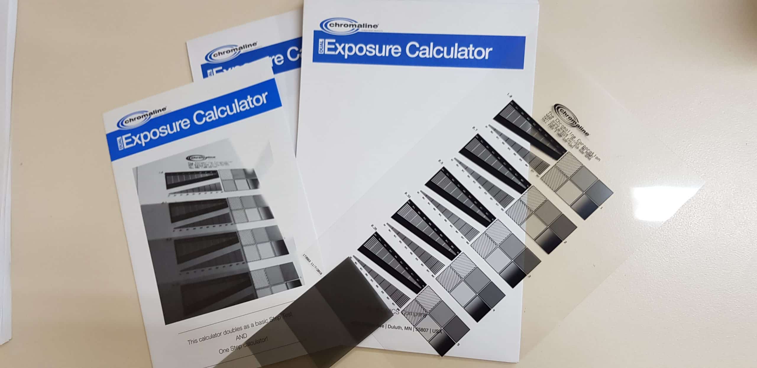 CHROMALINE DUAL EXPOSURE CALCULATOR – Jones Print Technology