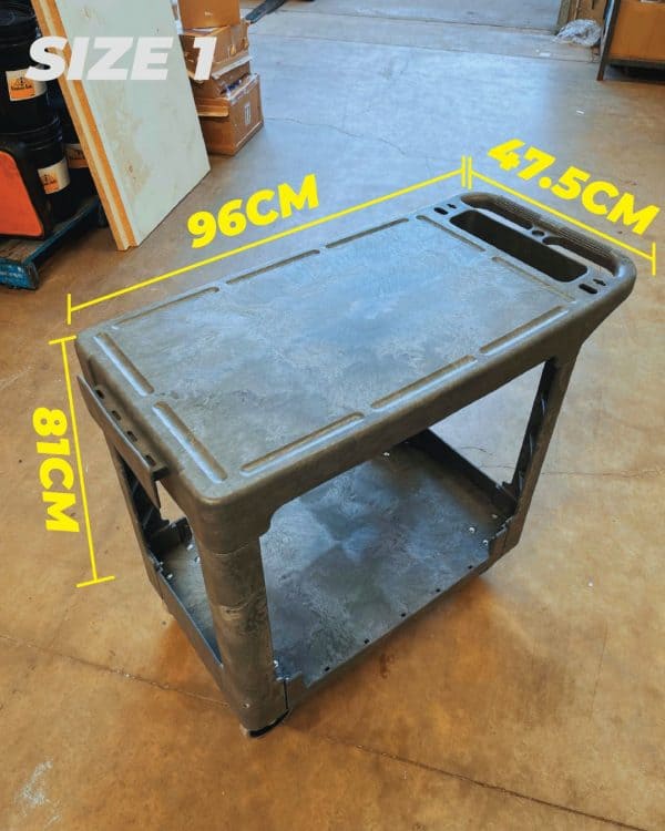 PLASTIC WORK CART SIZE 1