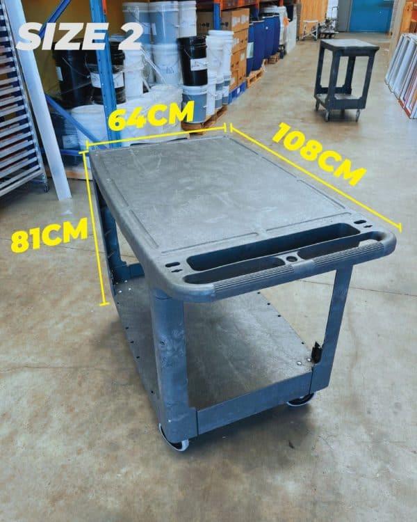 PLASTIC WORK CART SIZE 2