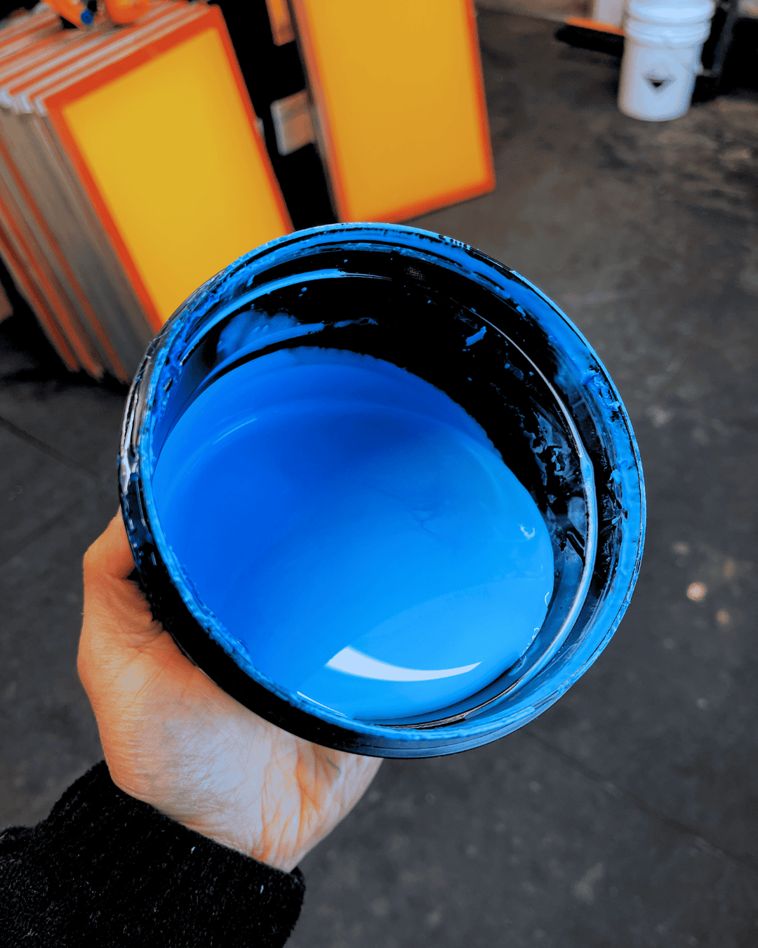 Hydro-X Blue emulsion — label detail