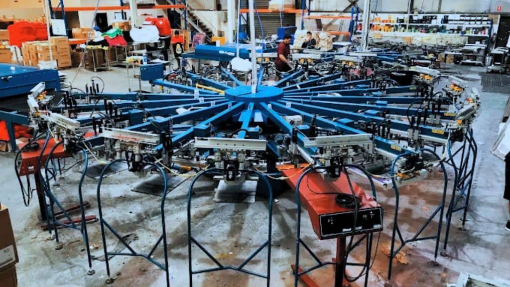 Lachlan Rae from EziBrand featured in the Jones Brothers Behind The Mesh series, sharing his screen printing business journey and production mindset.