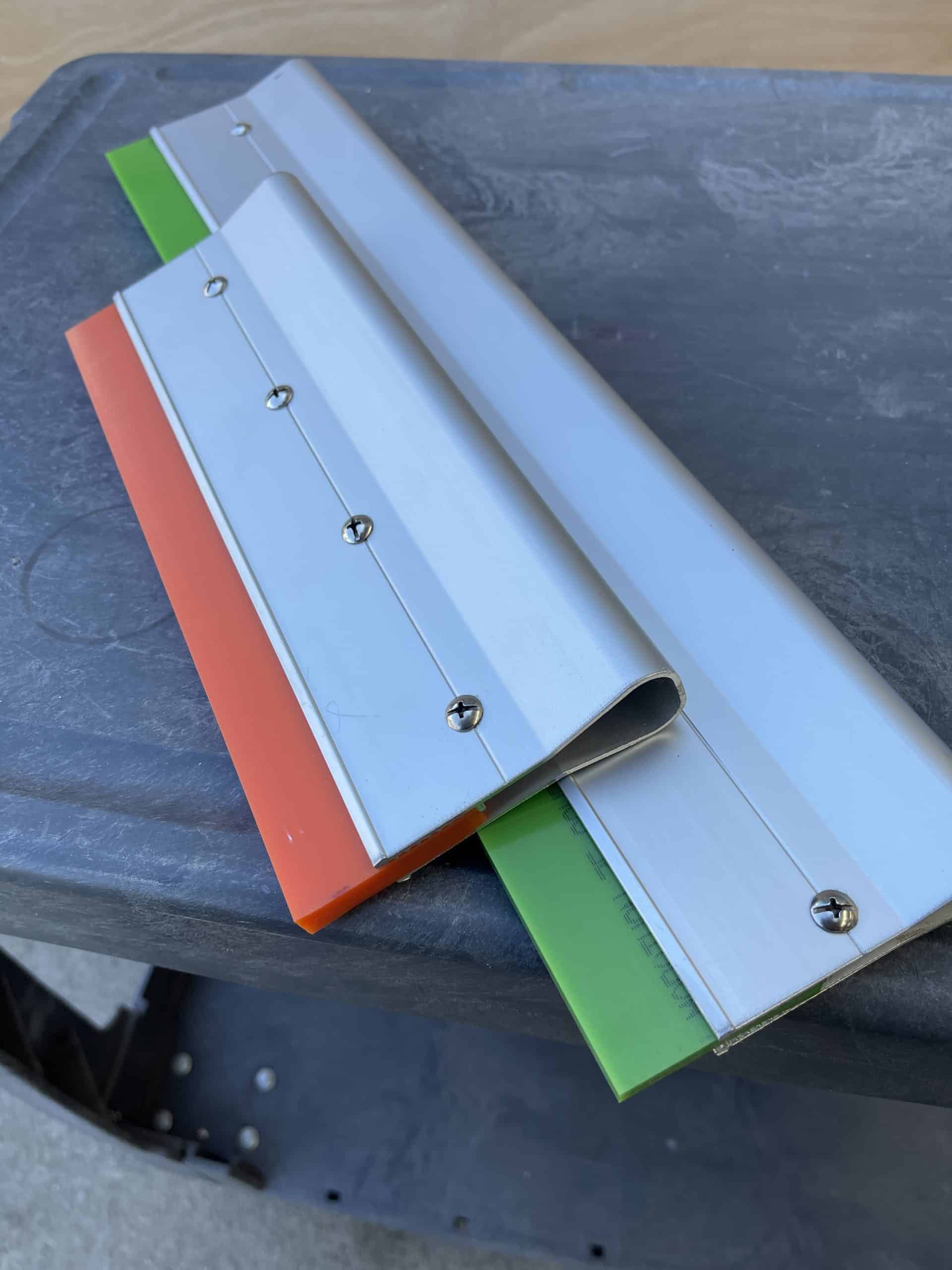 Complete Screenprinting Squeegees