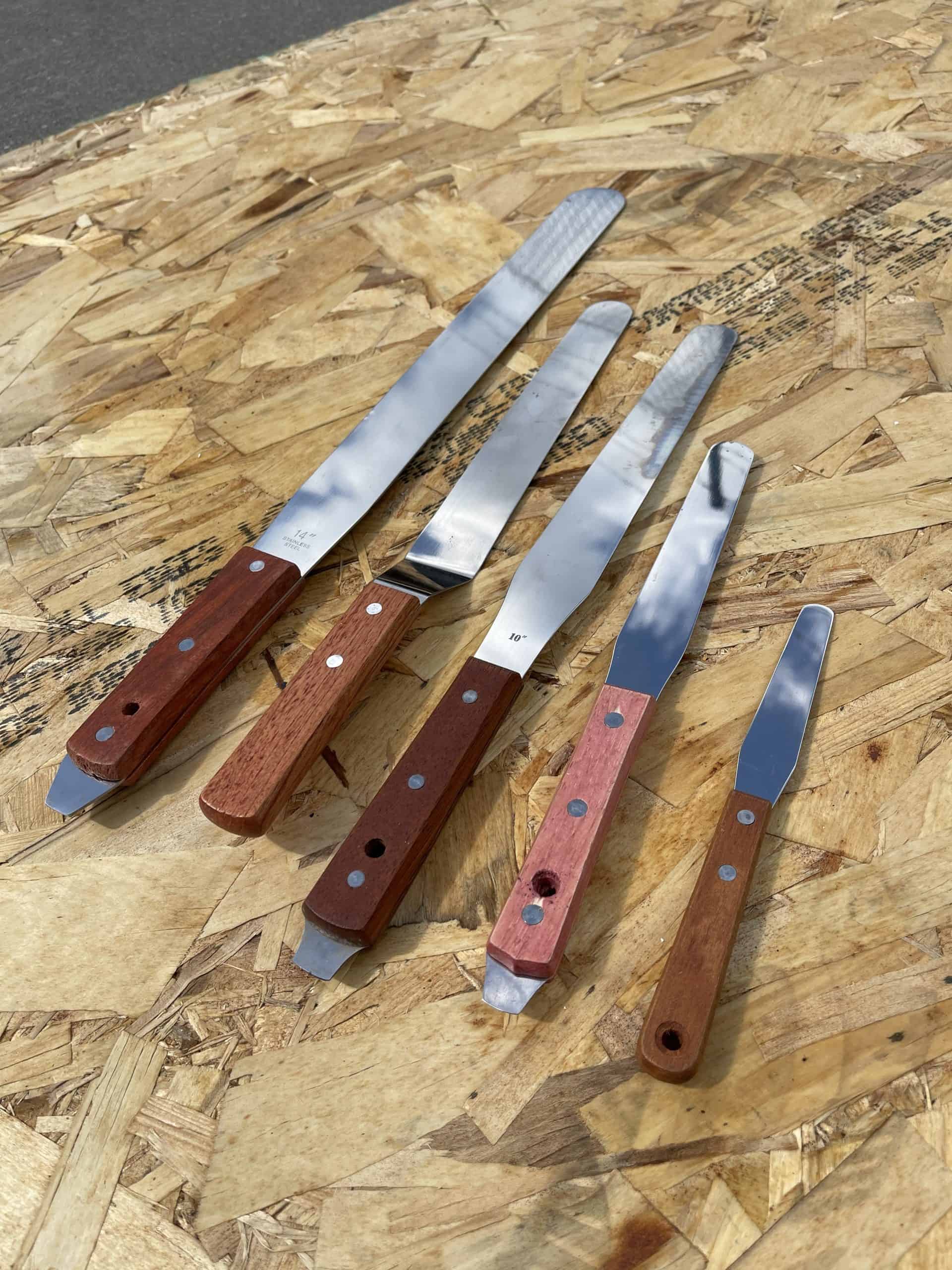 Metal Screenprinting Spatula