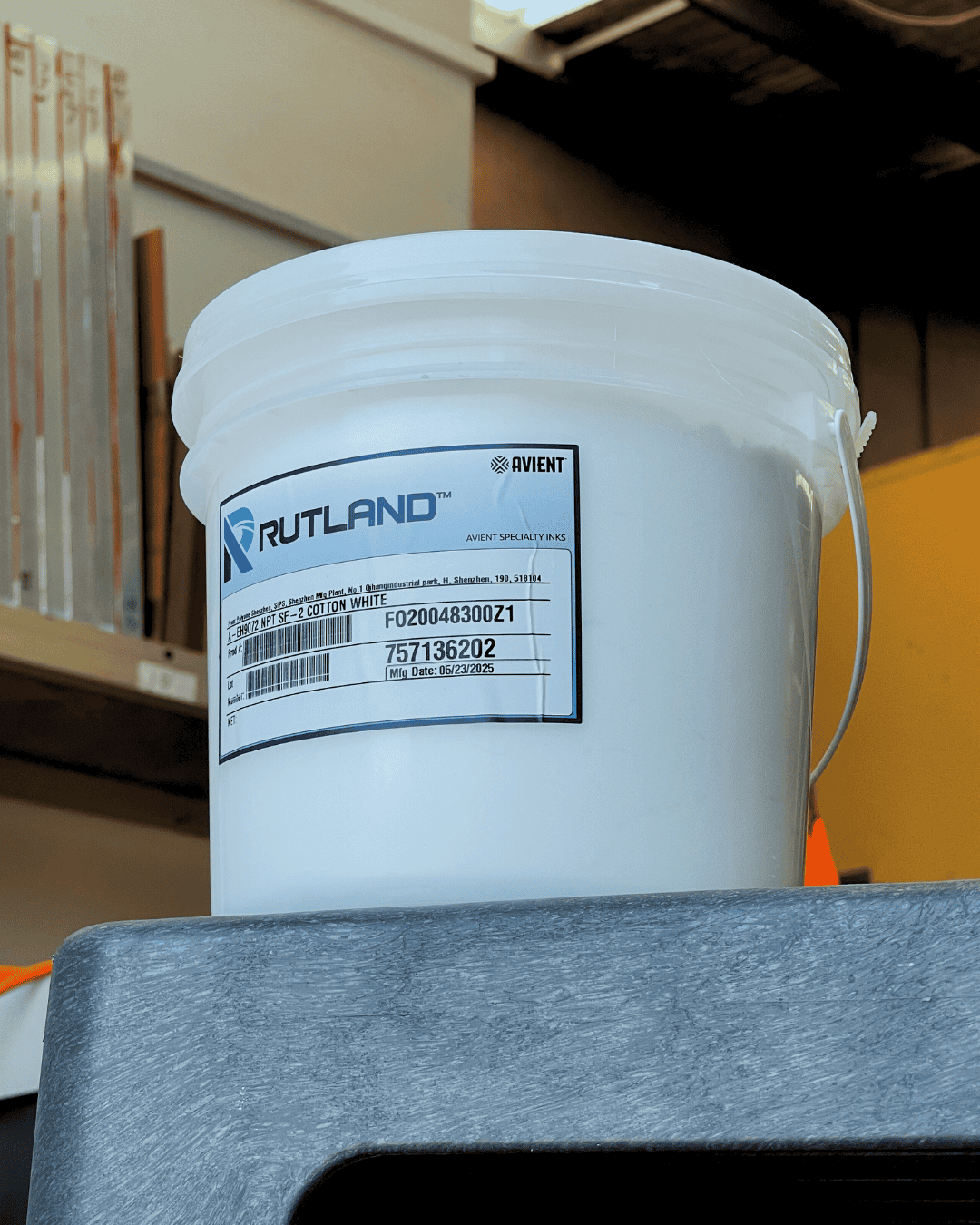 Rutland SF2 Cotton White Plastisol Ink