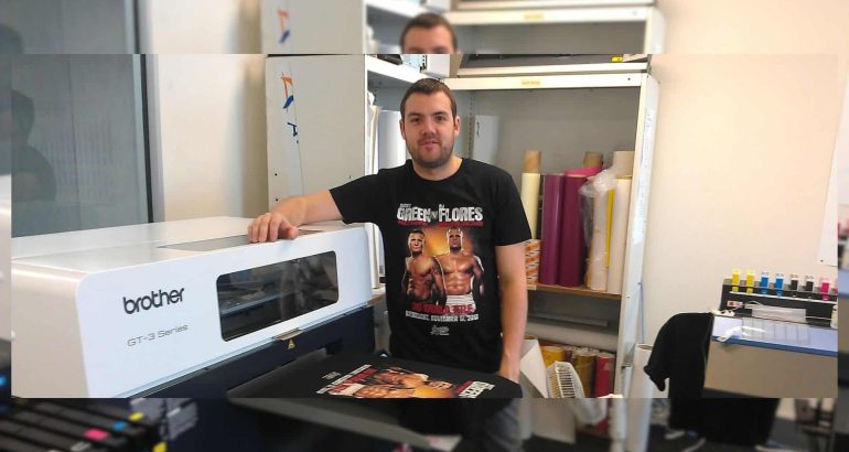 Lachlan Rae from EziBrand featured in the Jones Brothers Behind The Mesh series, sharing his screen printing business journey and production mindset.